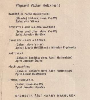 Jaroslav Ježek: Neznámy Jaroslav Ježek