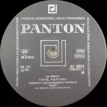 Jan Werich: Táto Povídej