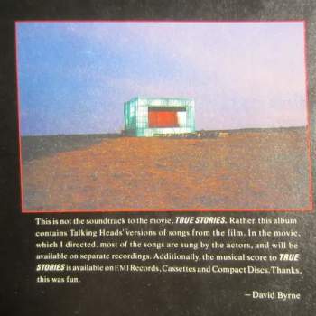 Talking Heads: True Stories