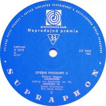 The Czech Philharmonic Orchestra: Výběr Světových Operních Předeher