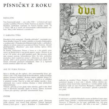Spirituál Kvintet: Písničky Z Roku Raz Dva