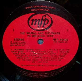 The Mamas & The Papas: 20 Greatest Hits