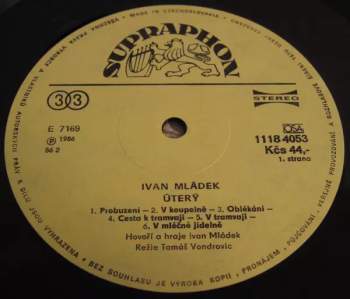 Ivan Mládek: Úterý