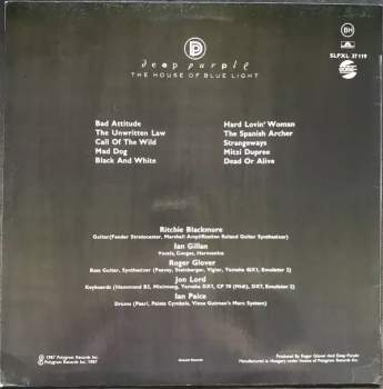Deep Purple: The House Of Blue Light