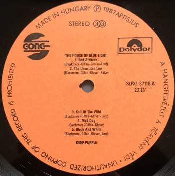 Deep Purple: The House Of Blue Light