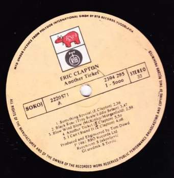 Eric Clapton: Another Ticket