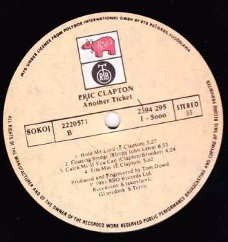 Eric Clapton: Another Ticket