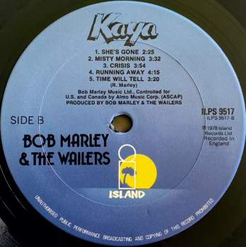 Bob Marley & The Wailers: Kaya