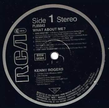 Kenny Rogers: What About Me?