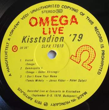 Omega: Élő Omega Kisstadion '79