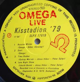 Omega: Élő Omega Kisstadion '79