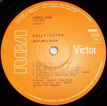 Dolly Parton: Burlap & Satin