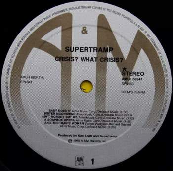 Supertramp: Crisis? What Crisis?