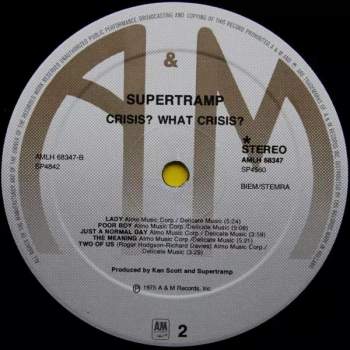 Supertramp: Crisis? What Crisis?