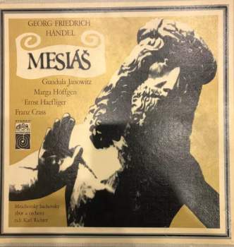 Mesiáš-Oratorium Pro Sóla, Sbor, Sólové Nástroje, Orchestr A Continuo (80 1) (3xLP + BOX + INSERT)