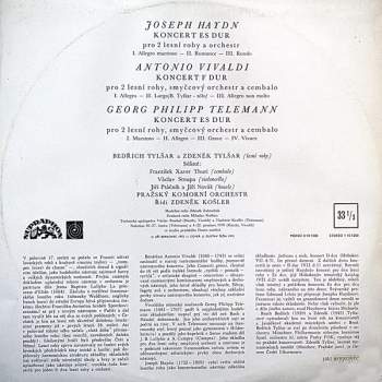 Joseph Haydn: Koncerty Pro Dva Lesní Rohy A Orchstr