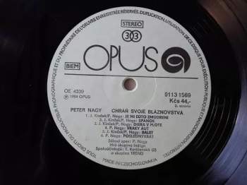 Peter Nagy: Chráň Svoje Bláznovstvá