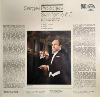 The Czech Philharmonic Orchestra: Symfonie Č.5