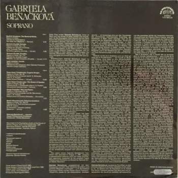 The Czech Philharmonic Orchestra: Soprano