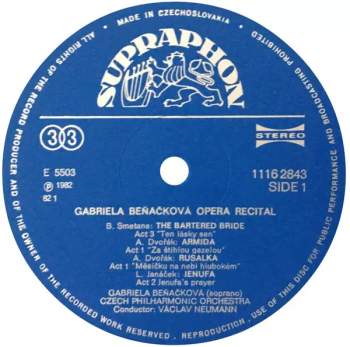 The Czech Philharmonic Orchestra: Soprano