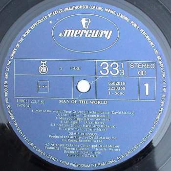 Demis Roussos: Man Of The World