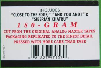 Yes: Close To The Edge LTD