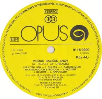 Modus: Balíček Snov