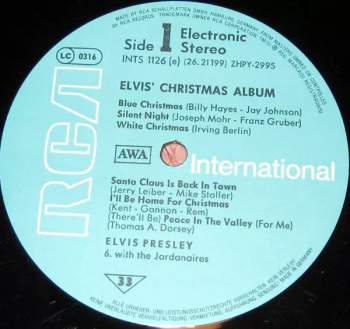 Elvis Presley: Elvis' Christmas Album - Elvis Sings Christmas Songs