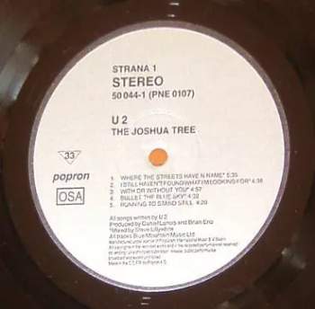 U2: The Joshua Tree (POPRON)