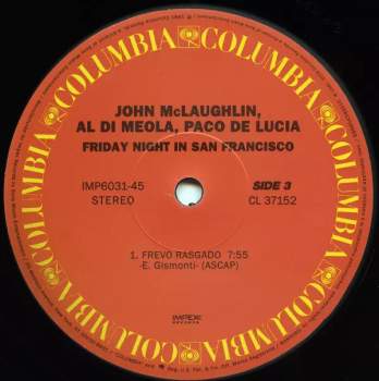 Paco De Lucía: Friday Night In San Francisco LTD