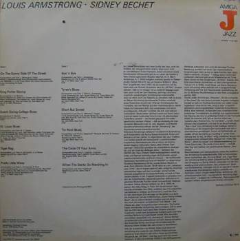 Louis Armstrong: Louis Armstrong / Sidney Bechet