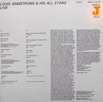 Louis Armstrong And His All-Stars: Live