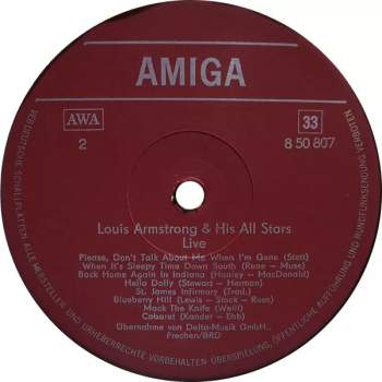 Louis Armstrong And His All-Stars: Live
