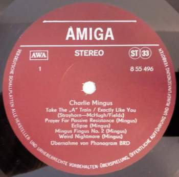 Charles Mingus: Charlie Mingus