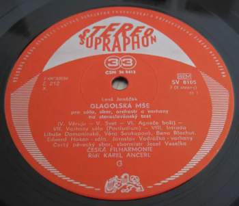 The Czech Philharmonic Orchestra: Glagolská Mše