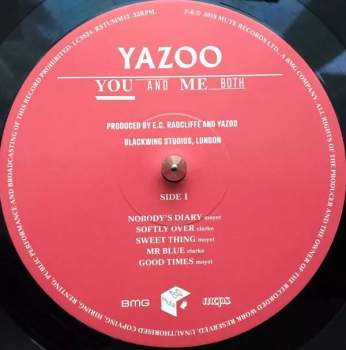 Yazoo: You And Me Both