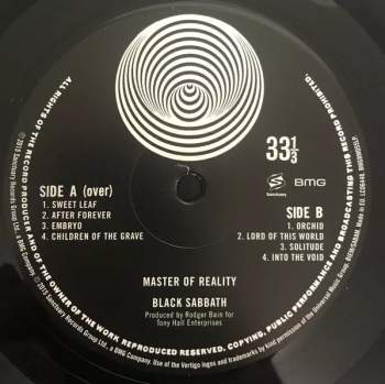 Black Sabbath: Master Of Reality