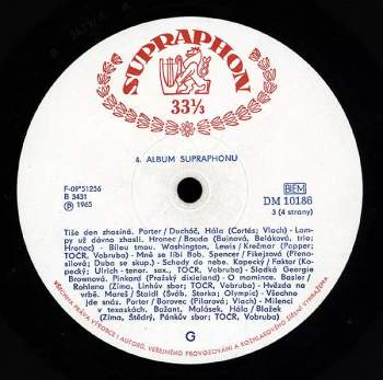 Various: 4. Album Supraphonu (2x10")