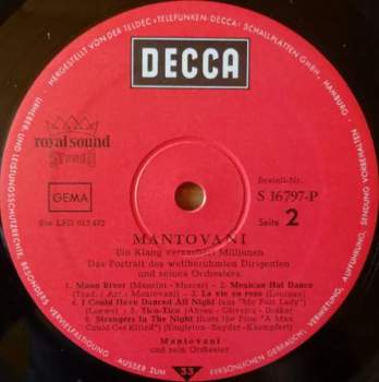 Mantovani: Ein Klang Verzaubert Millionen