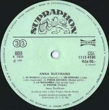 Anna Rusticano: Anna Rustikano