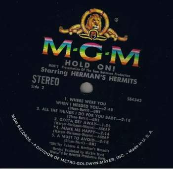 Herman's Hermits: Hold On! (Music From The Original Sound Track)