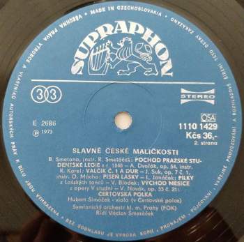 The Prague Symphony Orchestra: Slavné České Maličkosti