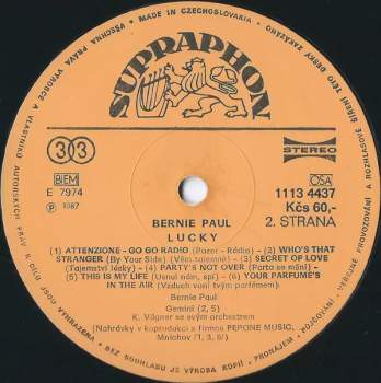 Bernie Paul: Lucky