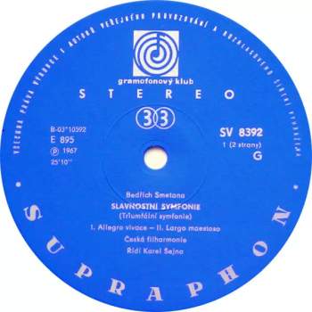 Bedřich Smetana: Triumfální Symfonie