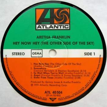 Aretha Franklin: Hey Now Hey (The Other Side Of The Sky)