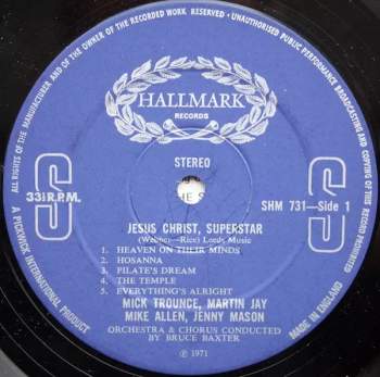 Mike Trounce: Jesus Christ Superstar (Excerpts From The Rock Opera)