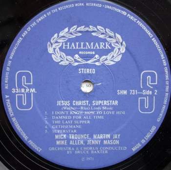 Mike Trounce: Jesus Christ Superstar (Excerpts From The Rock Opera)