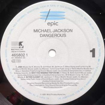 Michael Jackson: Dangerous