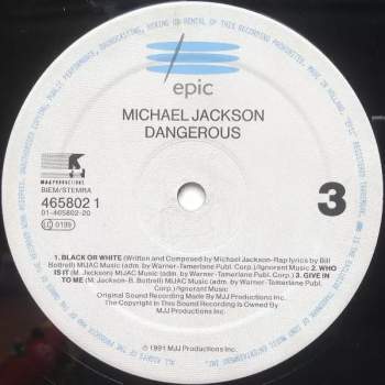 Michael Jackson: Dangerous