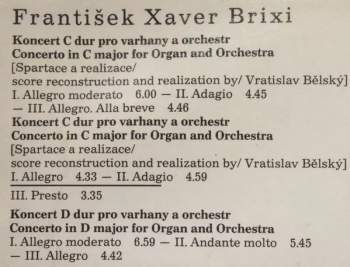 Prague Chamber Orchestra: Organ Concertos